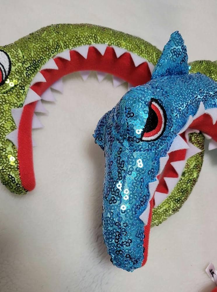ジョーズカチューシャ 新作登場！ ジョーズとジュラシックのカチューシャ☆ 価格 各